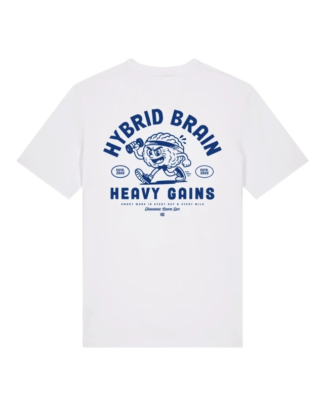 Streetwear Gym Brand - White Thundernoise, Kendi Ritminizi Belirleyin, Spor