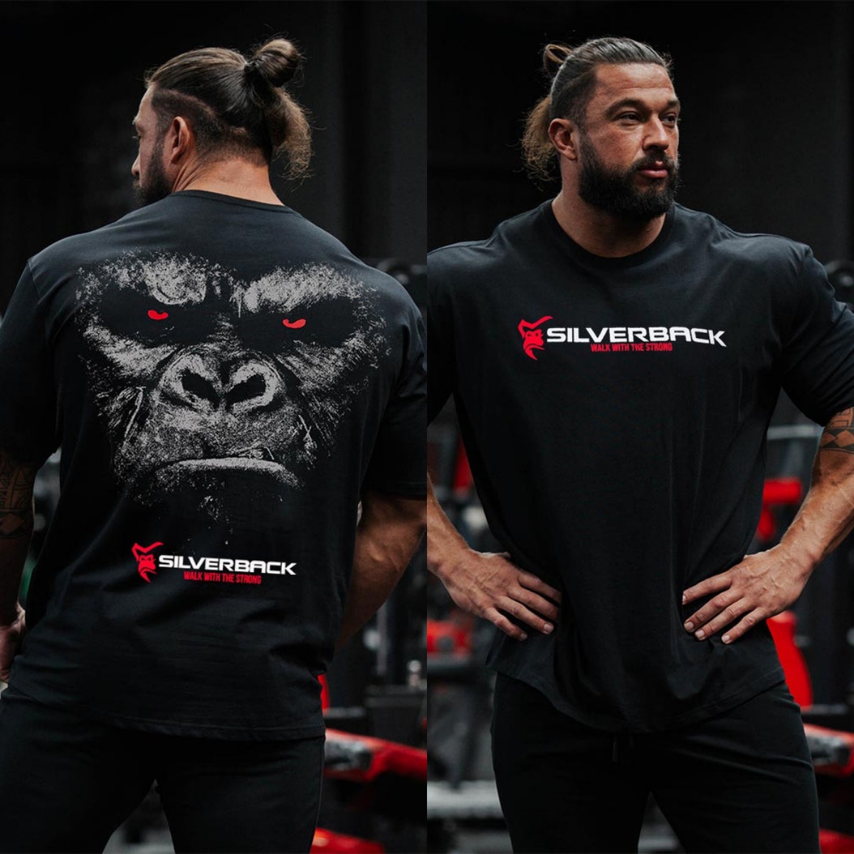 Streetwear Gym Brand - Redemption Silverback GYM Fitness Antrenman Trendi