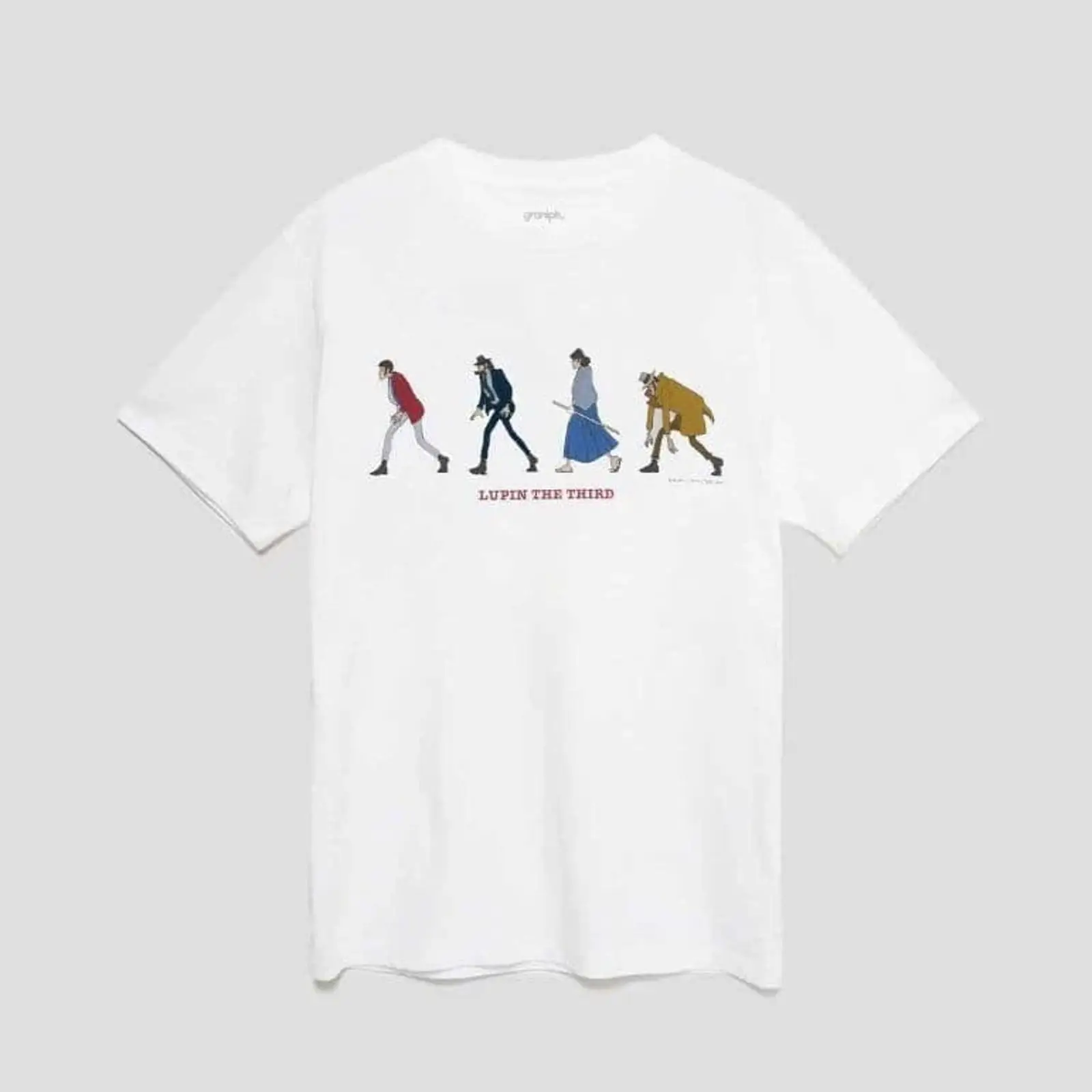 Streetwear Brand Designer - Graniph Lupin III Tişört Beden L