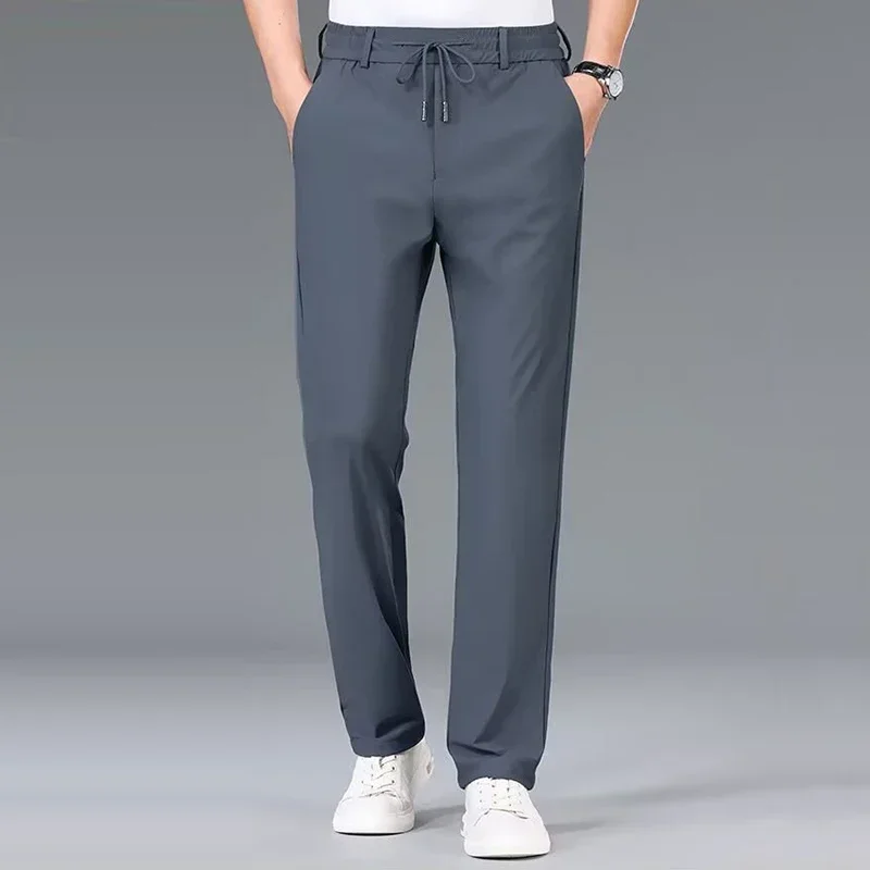 Streetwear Brand Pants - Erkekler Elastik Bel Pantolon Erkek Rahat