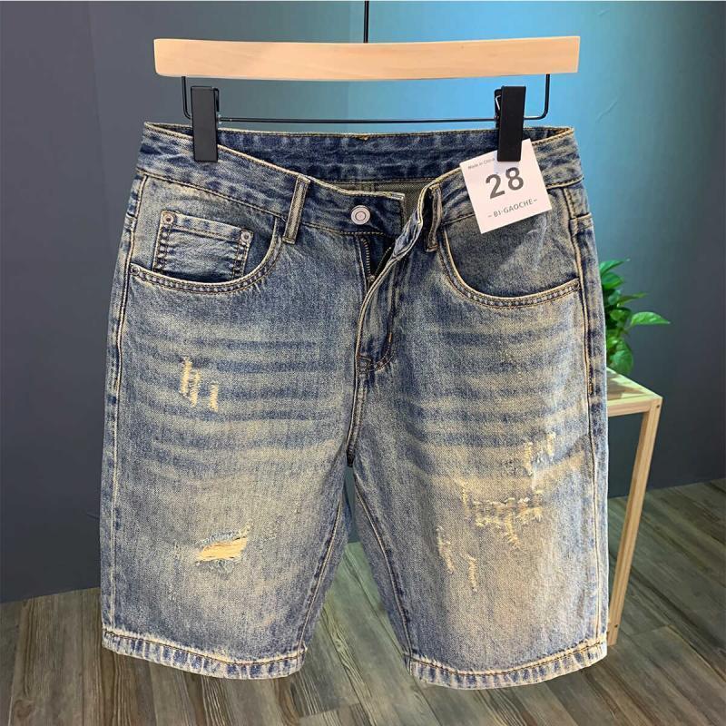 Yüksek Sokak Yırtık Kot Şort e - Streetwear Brand Pants incelemesi ve fiyatı