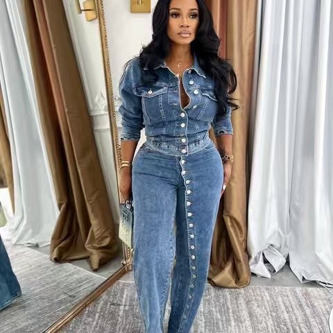 Kot Takım Elbise Kadın Denim 2 - Streetwear Brand Pants incelemesi ve fiyatı