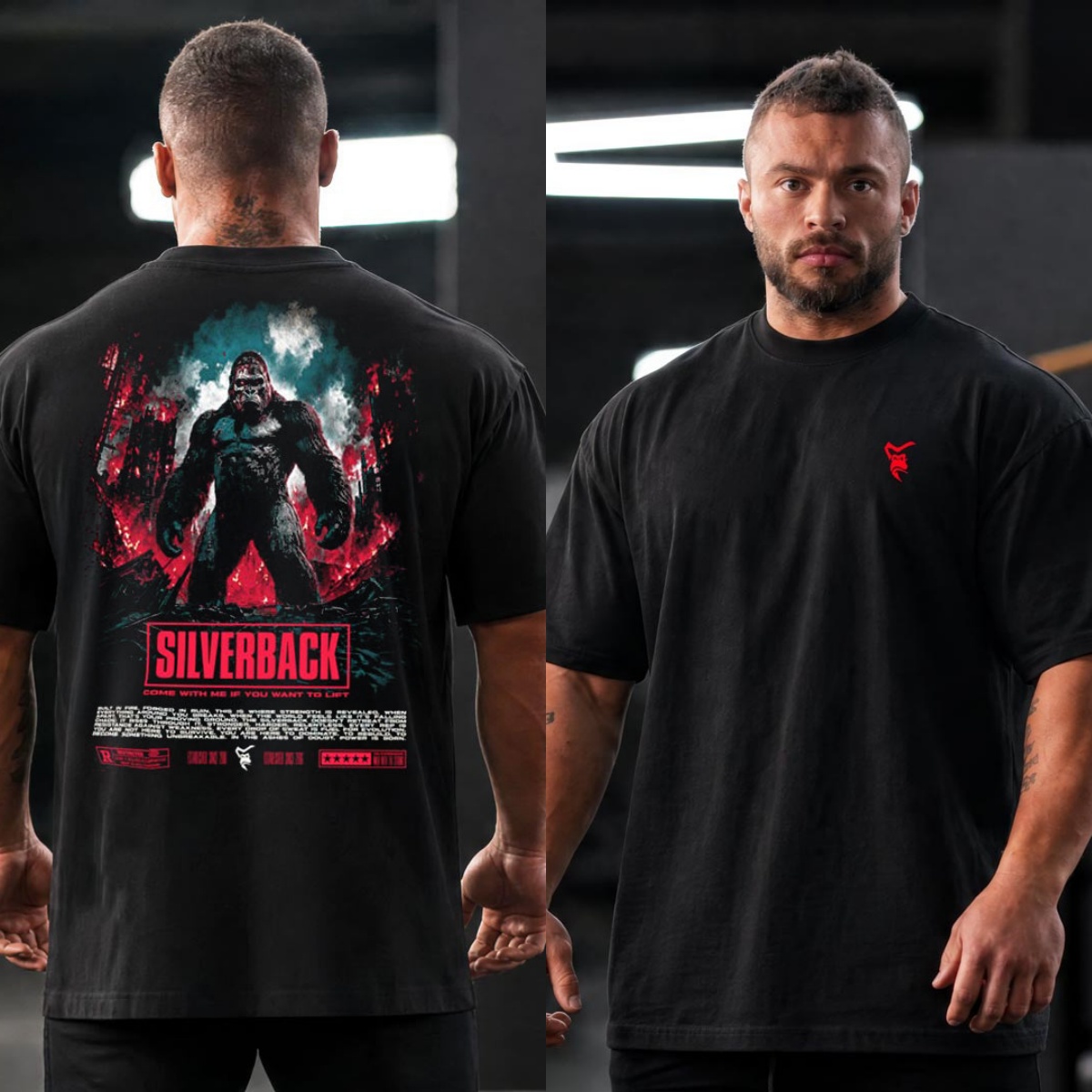 Pulse Oversize Silverback GYM  - Streetwear Gym Brand incelemesi ve fiyatı
